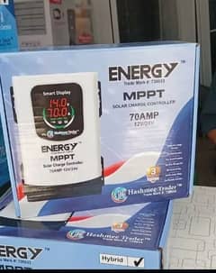 energy mppt solar charge controller 70 amp hybird