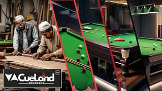 snooker table for sale: model cueland black cobra simple