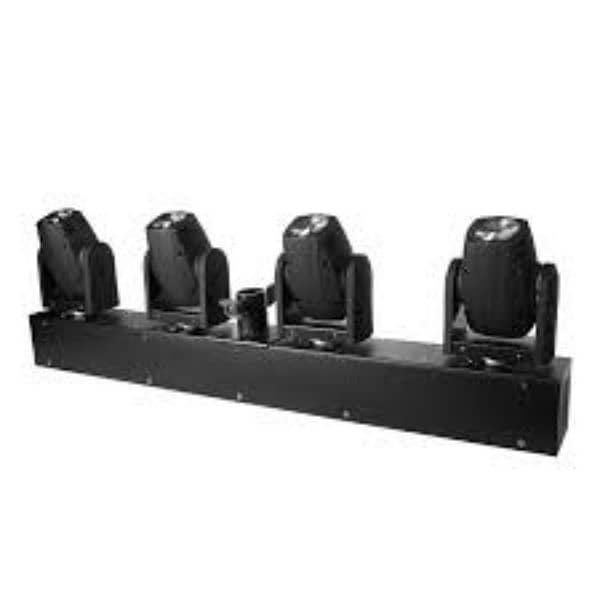 4 RGBW LED Moving Heads Bar DJ (Disco) Light Available 3