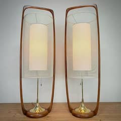 table lamps pair