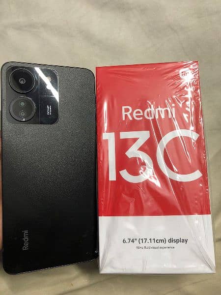 redmi 13c 4/128 mint condition 2