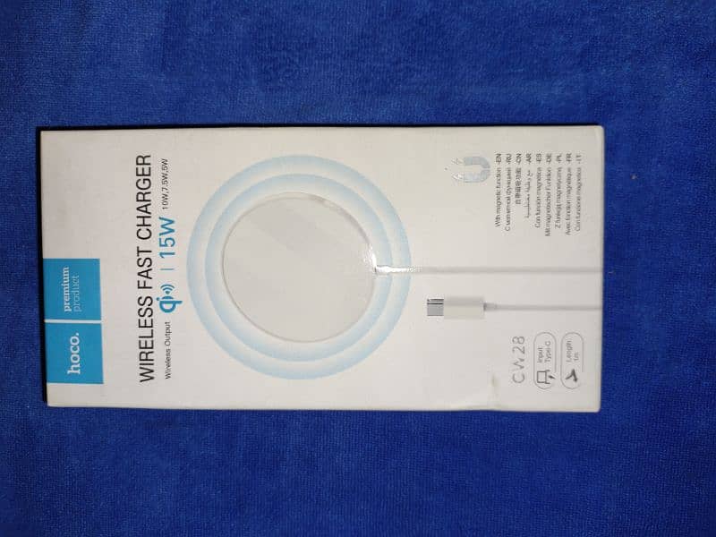 hoco CW28 15W iphone wireless charger 0