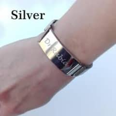 Magnetic Strap Customized Bracelet For Unisex Engrave Your Name Logo 0