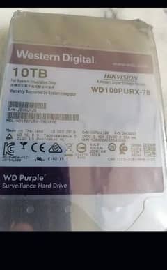 TB Harddisk for cctv Hikvision branded orignal urgent selling