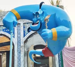 Aladdin Genie Sculpture