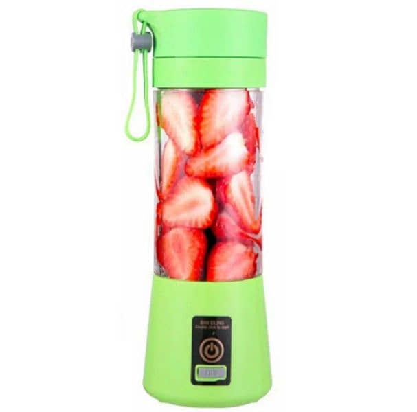 Mini Rechargeable Electric Juicer Blender ,380ml 1