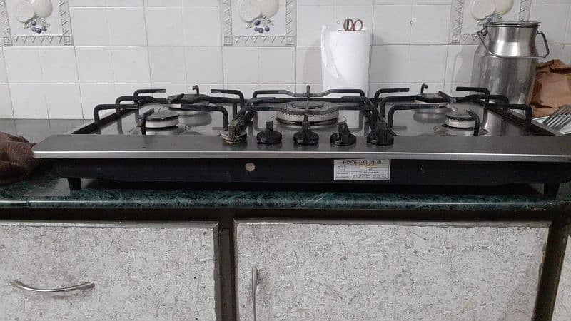 Nasgas stove / five burner stove 7