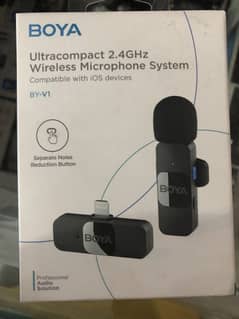 BY-V1 Ultracompact 2.4GHz Wireless Microphone System