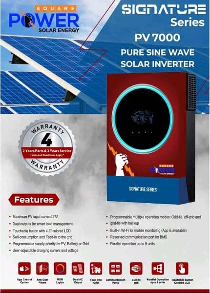 power square PV 6000 and PV 7000 available 0