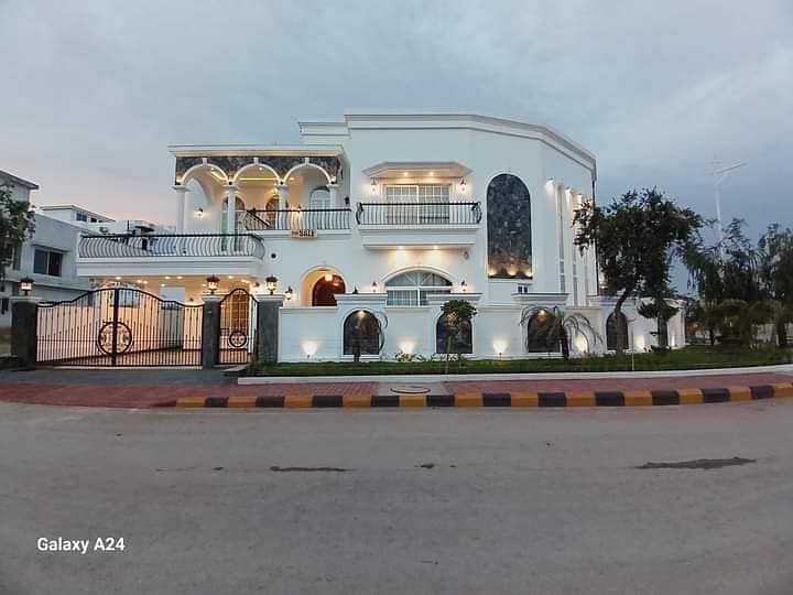 white House For Sale kanal brand new luxury house 2