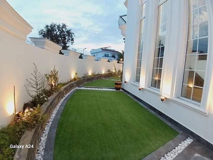 white House For Sale kanal brand new luxury house 6