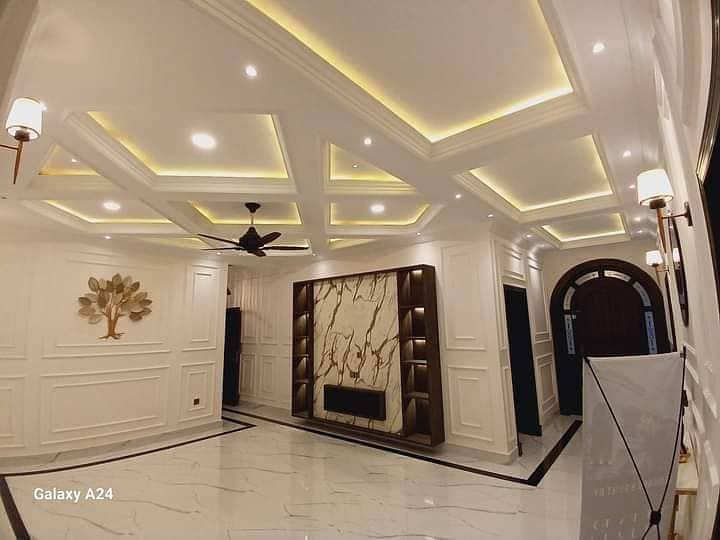 white House For Sale kanal brand new luxury house 12