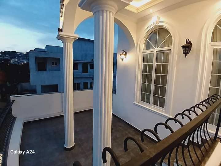 white House For Sale kanal brand new luxury house 29