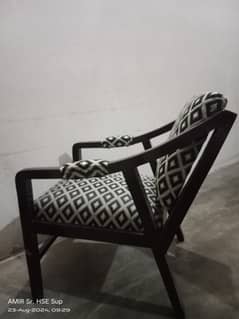 Solid Wood sofa chairs urgent for sale