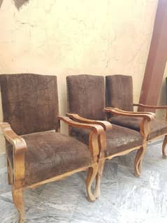 6 Chairs with Molty Form (Sheesham Wood)