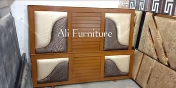 Bed set / king size bed / double bed / wooden bed / poshish bed / bed