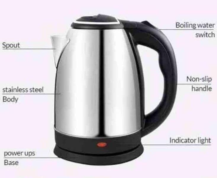 Electric Kettle 2 Litres (Premium) 11