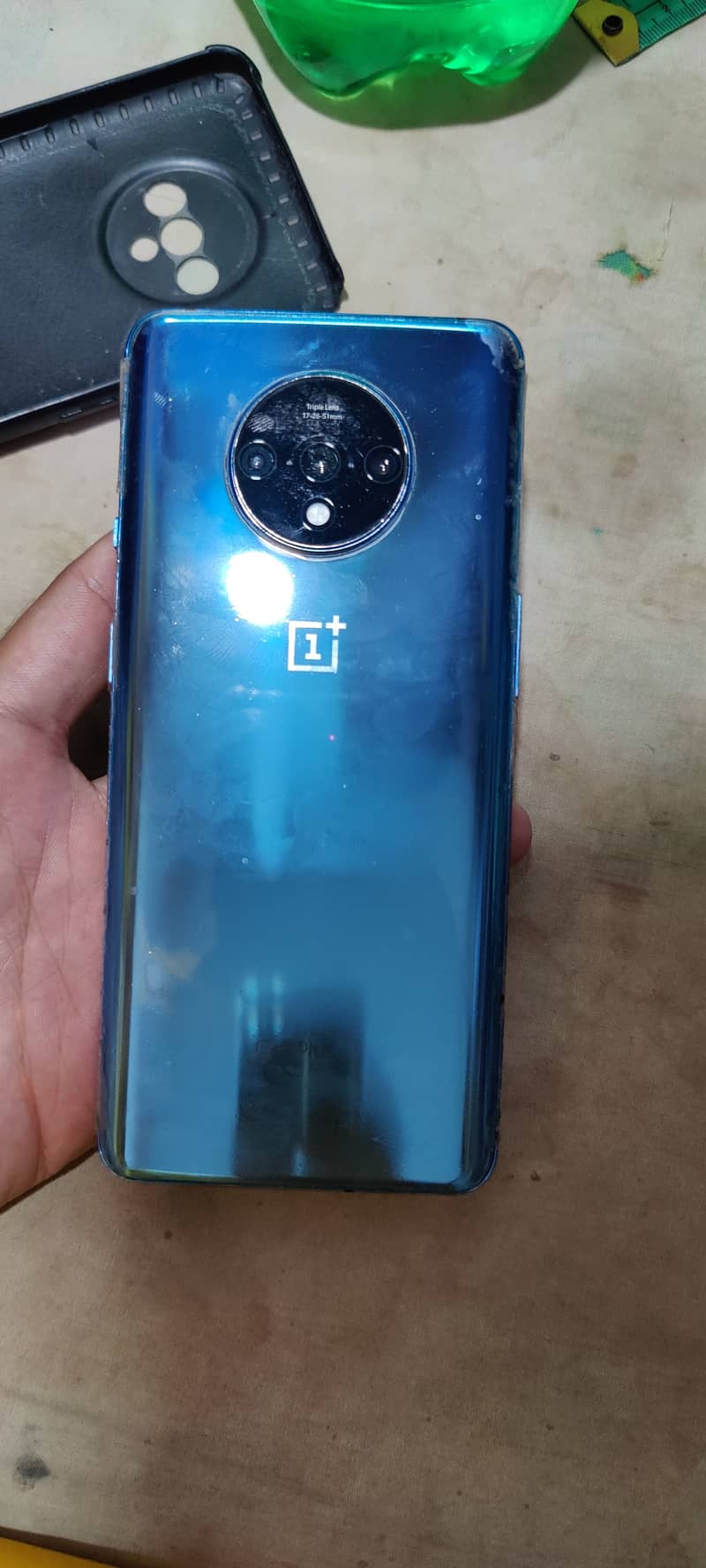 One Plus 7t blue color 1