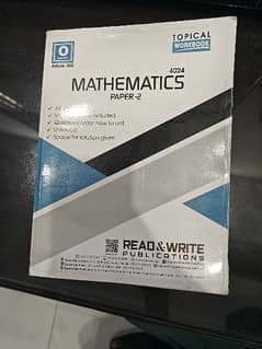 o level maths p2 past paper