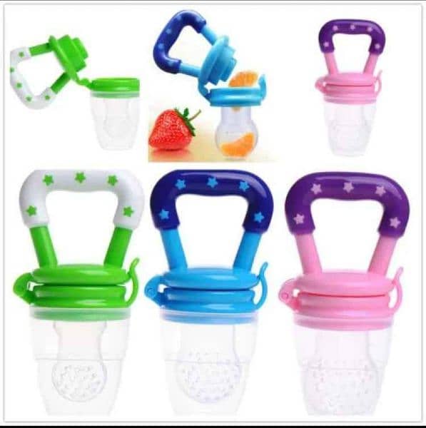 50% OFF  Baby Fruit Feeder Pacifier Teething Toys Fresh Food Feeder 1