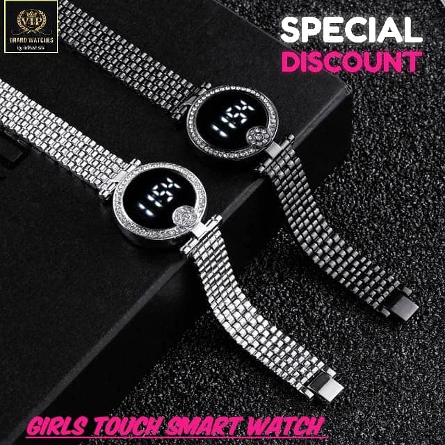 GIRLS TOUCH SMART LED WATCH ⌚ 2