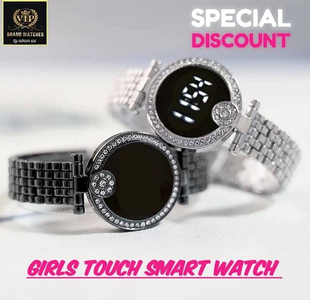 GIRLS TOUCH SMART LED WATCH ⌚ 3