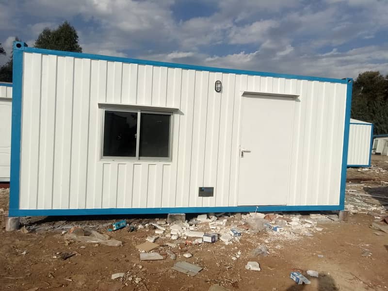 dry container office container prefab cabin portable cafe guard room 4