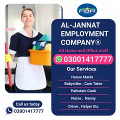 Provide Maid , Driver ,Helper , Couples, Patient care, Cook Available