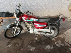 Honda 125 2021 model red colour