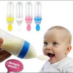 Silicone Squeeze Feeder Spoon