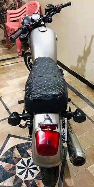 hero rf 125 modified to cruise bike look like new 8