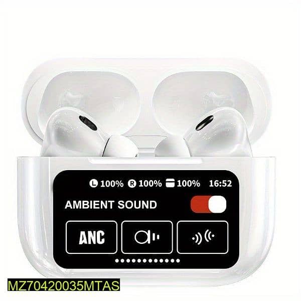 A9 pro touch screen wireless air pods 0