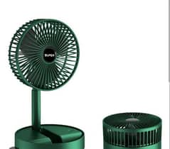 USB RECHARGEABLE TELESCOPIC FOLDING FAN