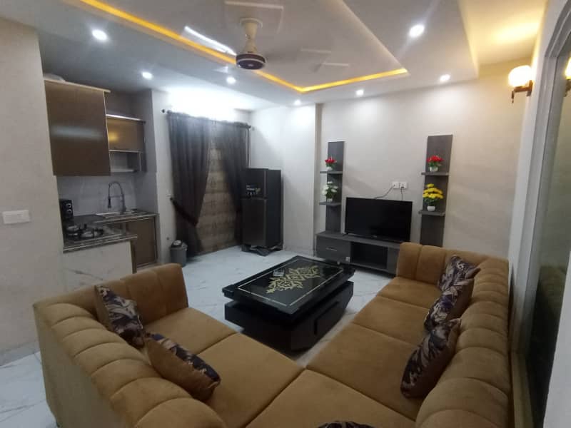 A Beautiful Designer 2 Bedroom Full Furnished Apartment Brand New Luxury Stylish House On Vip Location Close To Park In Bahria Town Lahore 1