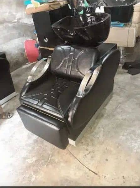 Saloon chairs | Beauty parlor chairs | shampoo unit | pedicure | 15