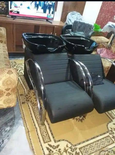 Saloon chairs | Beauty parlor chairs | shampoo unit | pedicure | 19