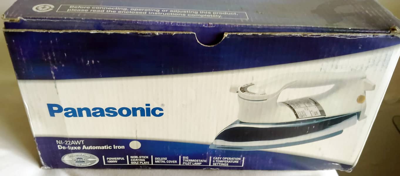 Imported Panasonic De-Luxe Automatic Iron (Malaysian) 3