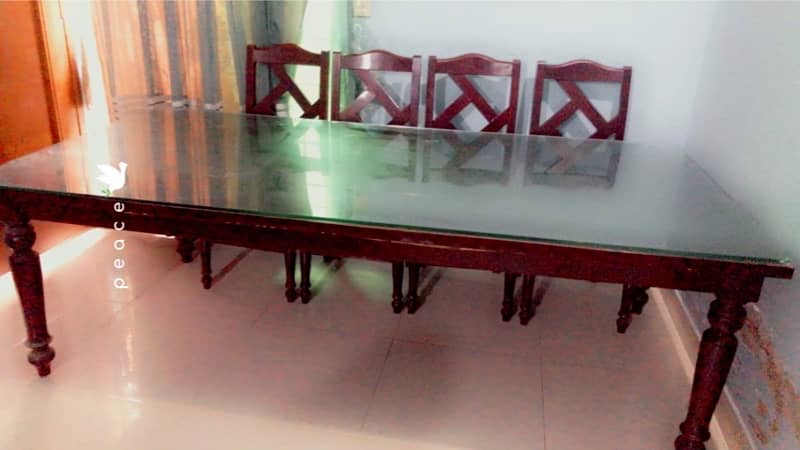 8 person dining table pure wood 03008838459 1