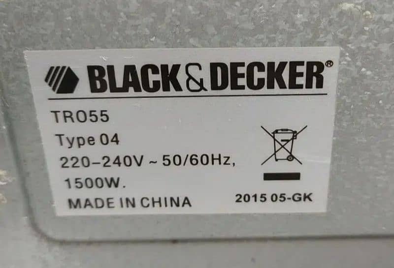 Black&Decker Oven 1