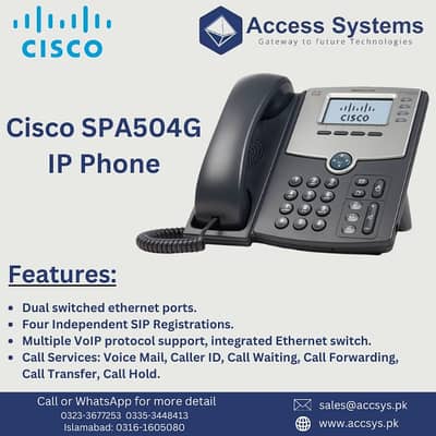 Cisco| Grandstream | Polycom| Dlink| IP Pbx | IP Phones | 0335-3448413