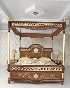 King size bed set /double bed / side table / dressing table /furniture