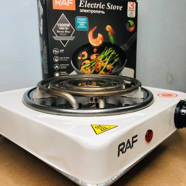 electric stove for cooking/ heat up plate within 2 min . 4