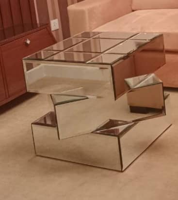 Cut Glass Design Centre Tables 1