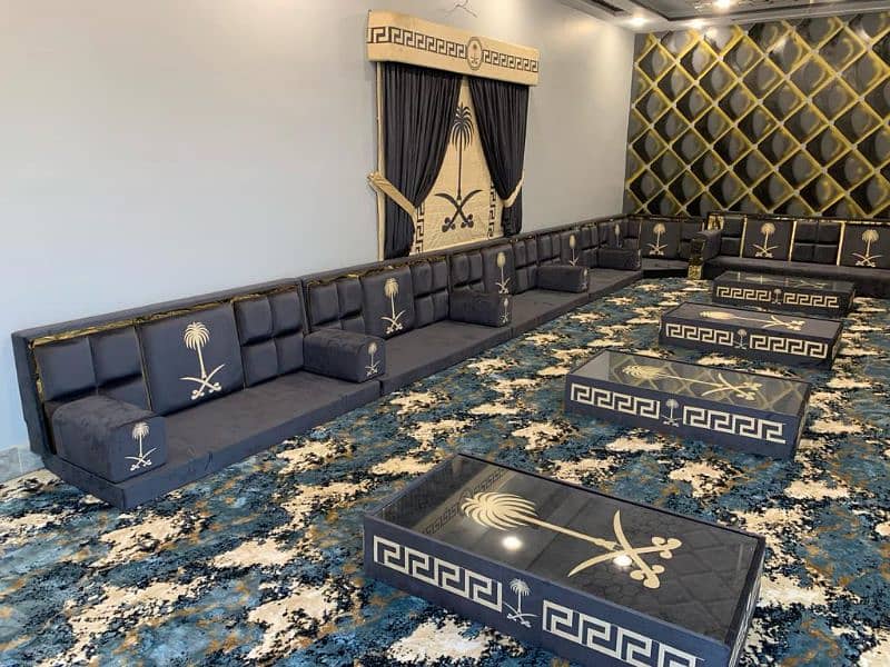 Sofa repairing - Fabric change - Dining Tables- Arabic Majlis 11