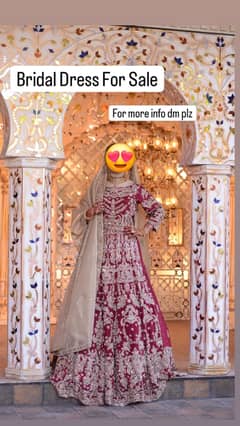 Bridal lehnga / Wedding dresses / Barat ,Walima dress / Bridal dresses