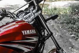 Yamaha YB 125Z, 2018 MODEL, RED COLOR, JUST LIKE NEW