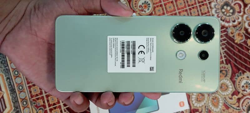 Xiaomi redmi not 13 just box open 2