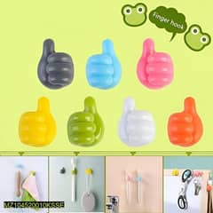 Package Includes: 10 x Thumb Shaped Wall Hooks