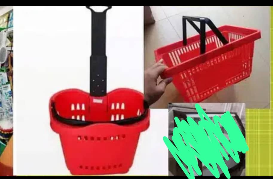 Trolleys/Buskets/Shopping trolley/Hand buskets 2