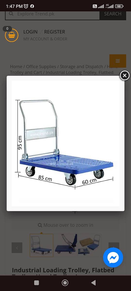 Trolleys/Buskets/Shopping trolley/Hand buskets 15